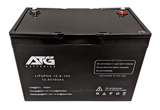 ATG 12V 100AH Lithium Battery